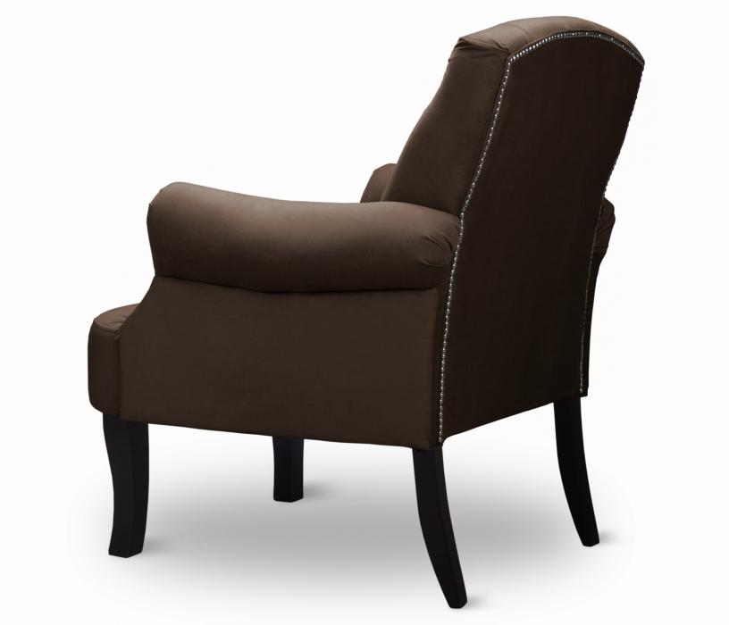 Кресло для отдыха, Кресло дизайнерское Бостон, микровелюр