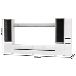 Сидней стенка комплектация № 110