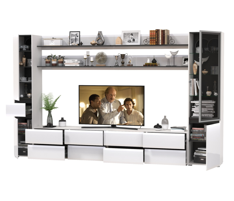 Стенки для гостиной, Сидней мебель для гостиной корпусная № 126