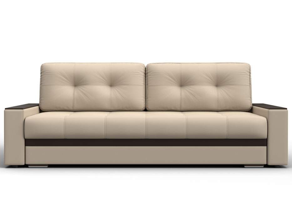 Диваны прямые, Диван прямой с декором Лига-096 НПБ, экокожа