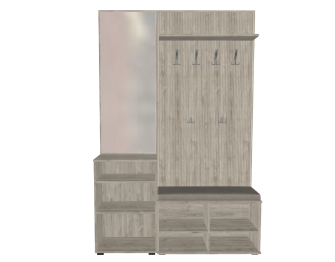 Модульная прихожая Стелла композиция 1