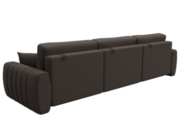 Диван прямой Лига-057 НПБ Лонг, рогожка Амур