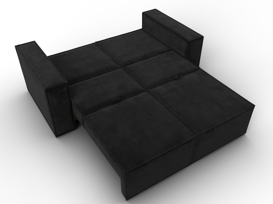 Диваны кровати со спальным местом, Диван прямой Куба мини, велюр