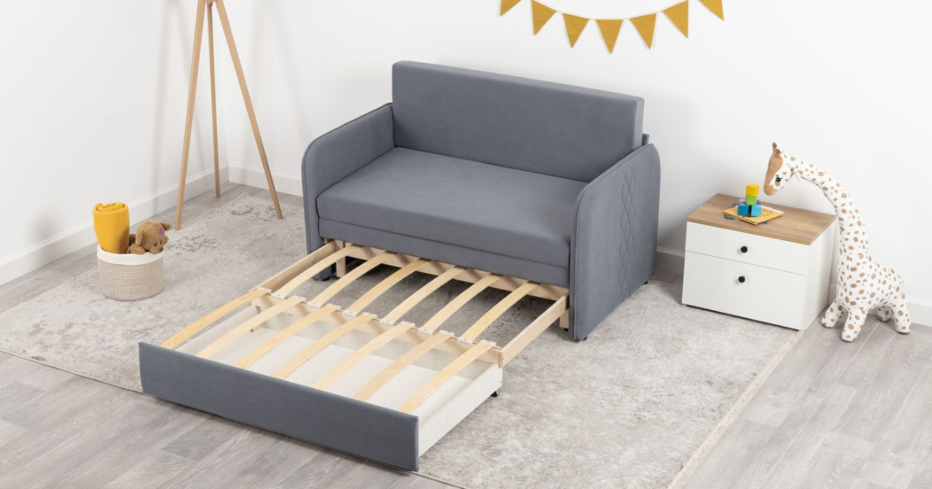 Диваны с ящиком для белья, Диван-кровать Юта (120)