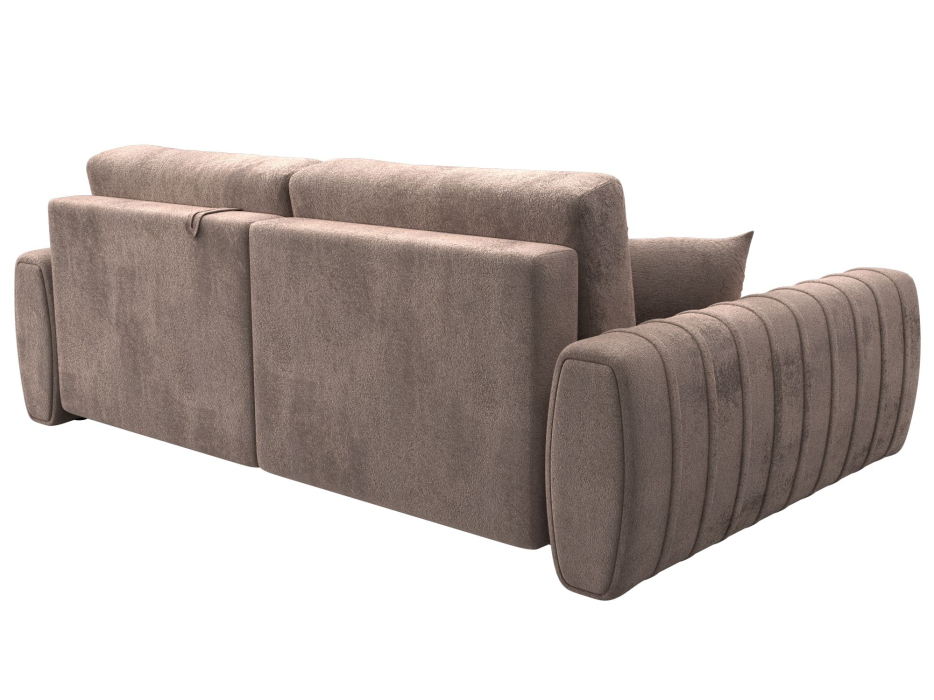 Диваны угловые в гостиную, Диван угловой Лига-057 НПБ угол левый, велюр TOWER