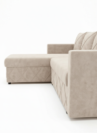 Диван угловой Стелла 140, велюр