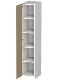 Распашной шкаф Лайф с полками 40*60*215 Северное дерево