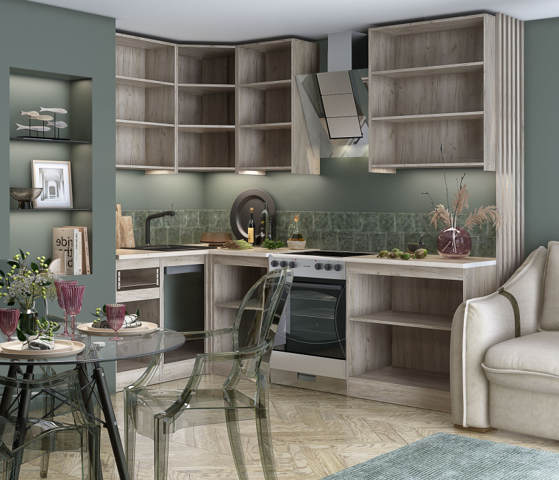 Кухонные гарнитуры, Набор мебели для кухни "Сан-Ремо" 5