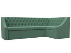 Диваны угловые кухонные, Диван кухонный угловой Мерлин правый угол, рогожка Амур