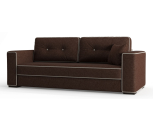 Диван-кровать Принстон, независимый пружинный блок, рогожкка