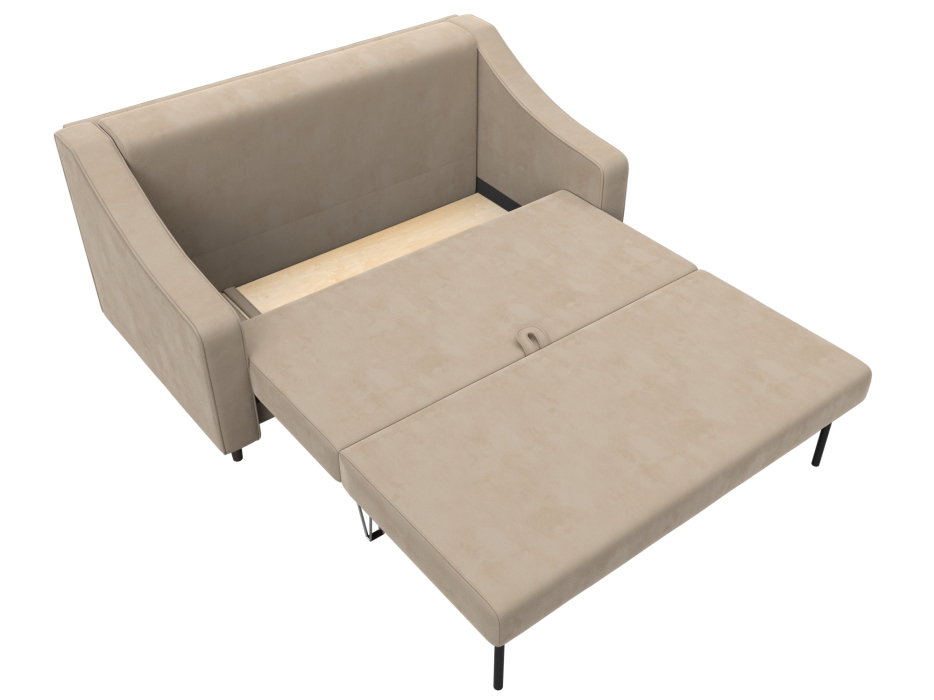 Диваны кровати прямые, Диван прямой Лига-071, велюр SEVEN