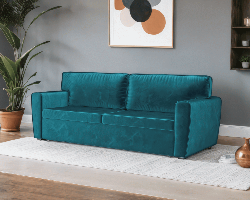 Диваны еврокнижки, Диван прямой еврокнижка Оскар (Бархат)