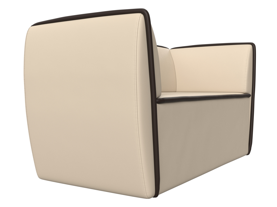 Дизайнерские диваны для гостиной, Прямой диван Бергамо 2-х местный, экокожа