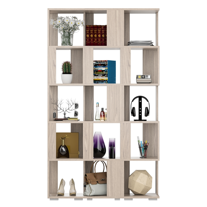 Стеллажи, Комплект их 3-х открытых стеллажей.