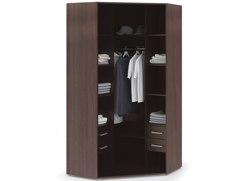 Для одежды, Шкаф угловой 2-х створчатый Спальня Вегас