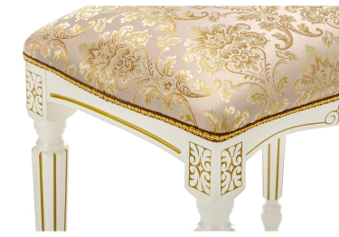 Банкетка Беттино (патина золото / бежевый)