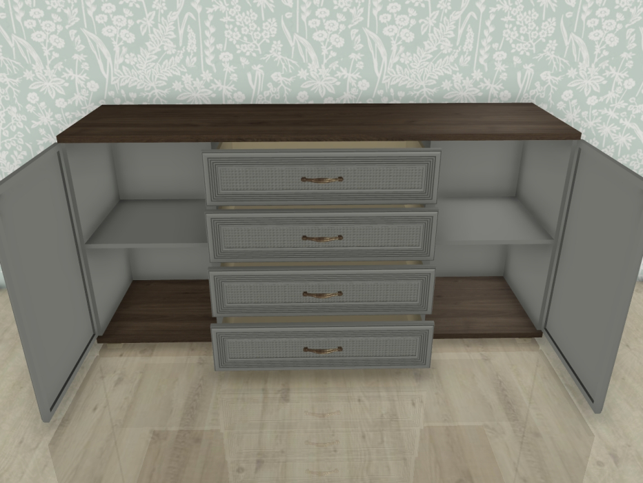 ТВ-тумбы, Модульная система Карина Тумба ТБ-1012