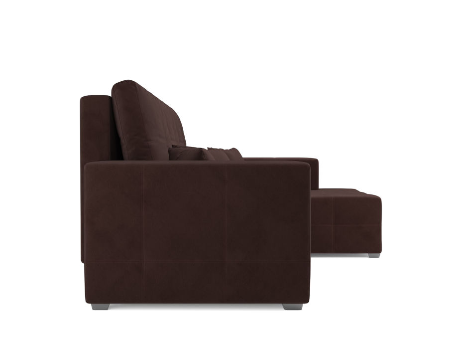 Диваны угловые в гостиную, Диван угловой Монреаль Правый угол (Велюр)