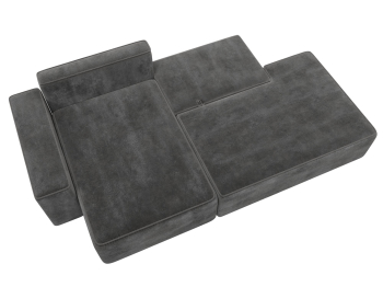 Диван угловой Лига-079 угол левый, велюр TOWER