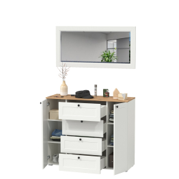 Большой комод с зеркалом Остин