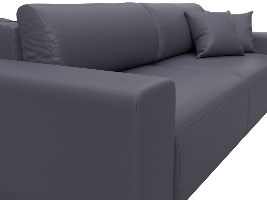 Диваны еврокнижки, Диван прямой Лига-036 НПБ Классик, экокожа GRIFON