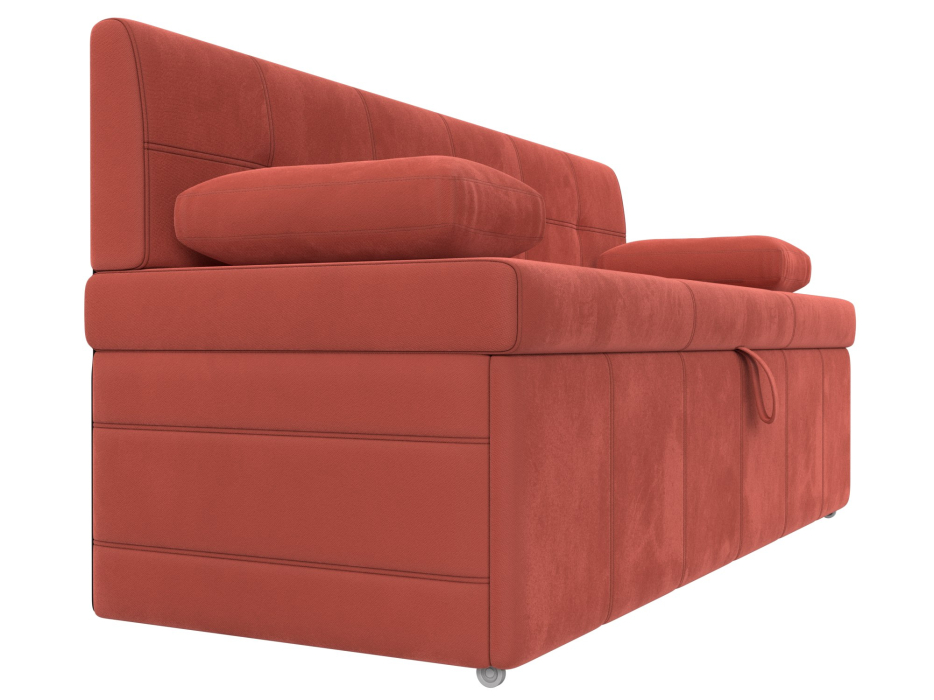 Диваны прямые кухонные, Кухонный прямой диван Лео, микровельвет