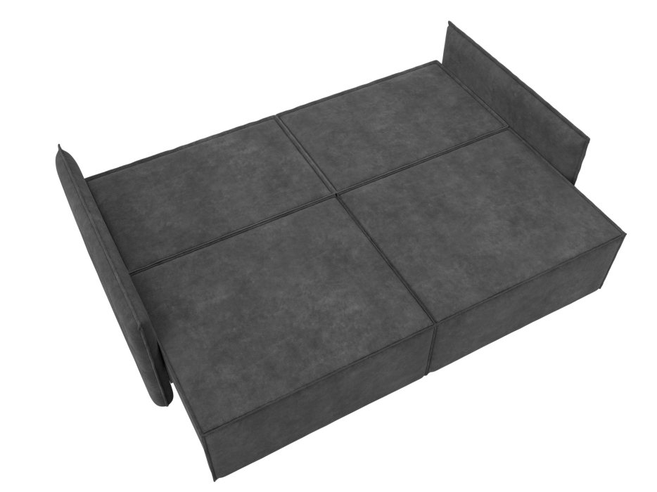 Диваны с ящиком для белья, Диван прямой Либерти, велюр BRUT