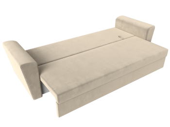 Прямой диван Амстердам Лайт, микровельвет