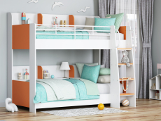 Кровати двухъярусные, Кровать двухъярусная "Соня 5" правая (Белый)