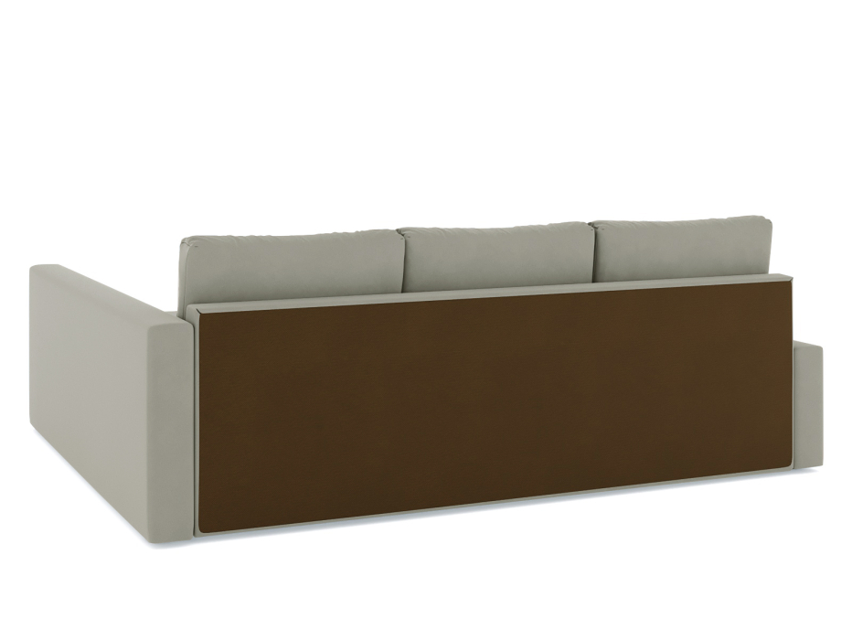 Диваны угловые в гостиную, Диван-кровать угловой Фрихетен дельфин, велюр