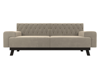 Прямой диван Мюнхен Люкс, микровельвет