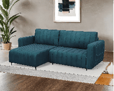 Диваны угловые в гостиную, Диван угловой Флорент (Бархат)