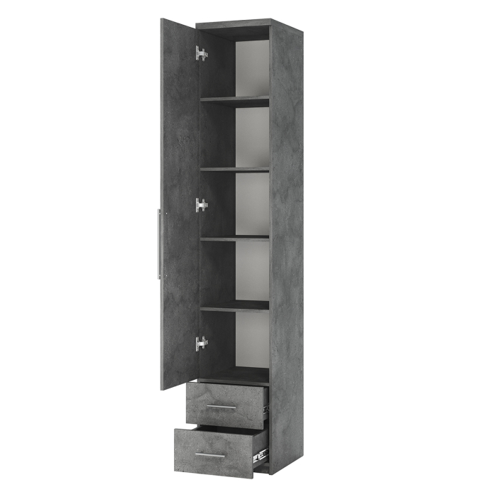 Для одежды, Шкаф с полками и ящиками Мелодия МПЯ-11 40х60