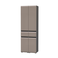 Шкафы распашные, Два шкафа-пенала с выдвижным ящиком Сидней