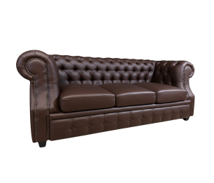 Диван Честер  Лофт 3-х местный, экокожа