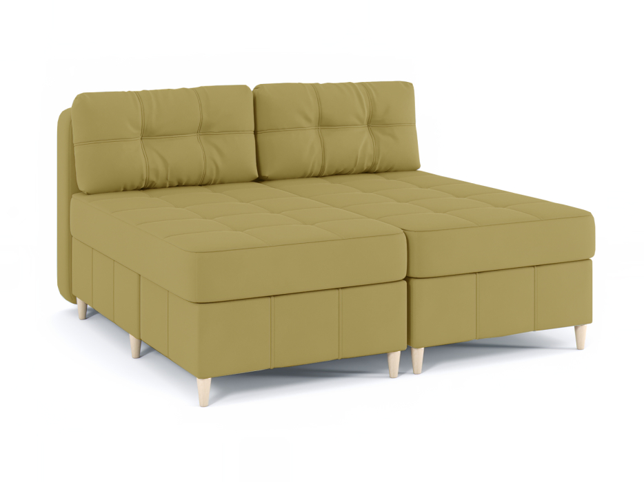 Диваны угловые в гостиную, Диван-кровать угловой Оливер Люкс 2 еврокнижка-трансформер, велюр