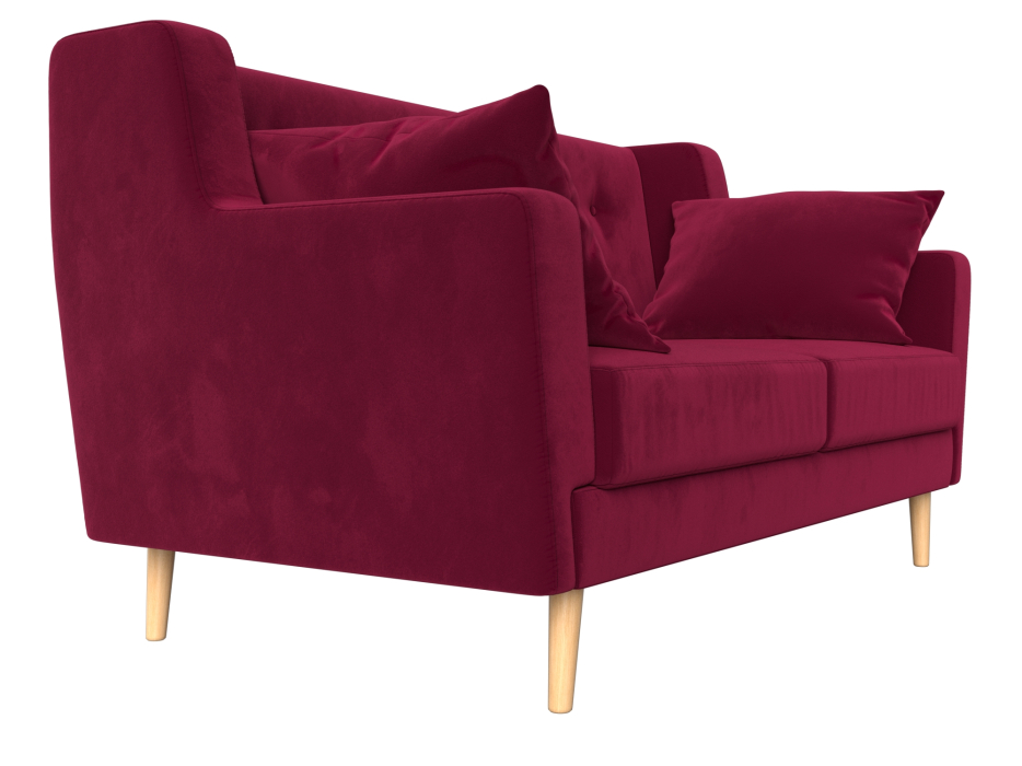 Диваны прямые кухонные, Прямой диван Брайтон 2, микровельвет