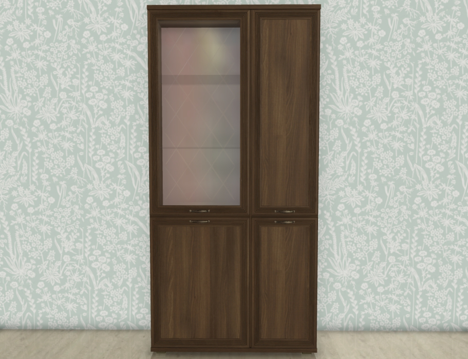 Шкафы двухстворчатые, Модульная система Карина Шкаф ШК-1072