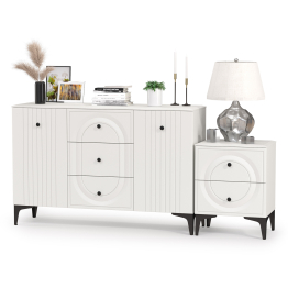 Комод Валенсия 13.309 с тумбой прикроватной