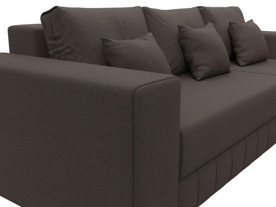 Диваны угловые в гостиную, Диван угловой Лига-076 угол универсальный, рогожка Амур