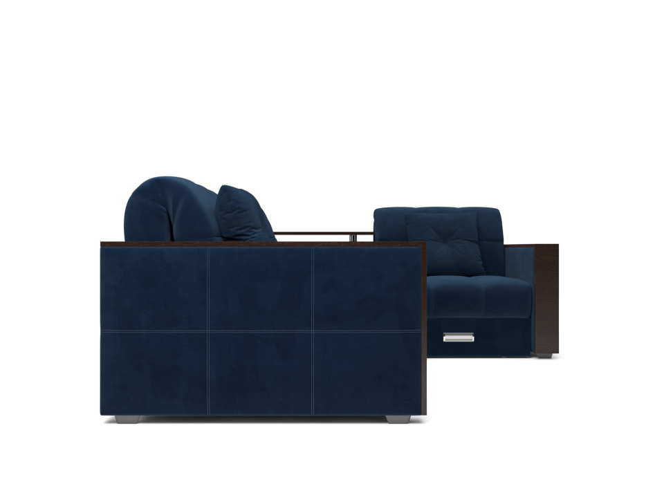 Диваны угловые в гостиную, Диван угловой Прага НПБ Велюр