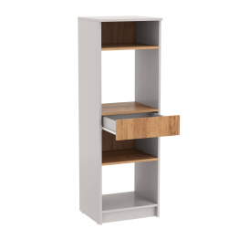 Стеллаж Прайм 89.20 (низкий с ящиком)