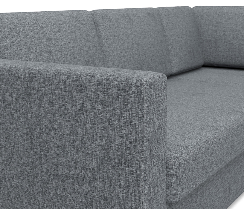 Диваны угловые в гостиную, Диван угловой Джессика 2 правый, рогожка