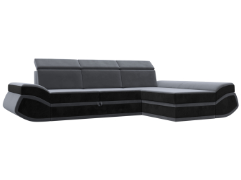 Диван угловой Лига-032 правый угол, велюр