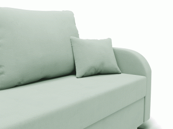 Прямой диван Оазис,еврокнижка,велюр