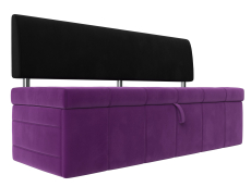 Диваны прямые кухонные, Кухонный прямой диван Стоун, микровельвет