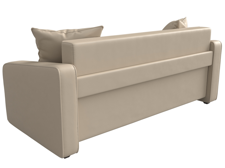 Дизайнерские диваны для гостиной, Прямой диван Лига-013, экокожа