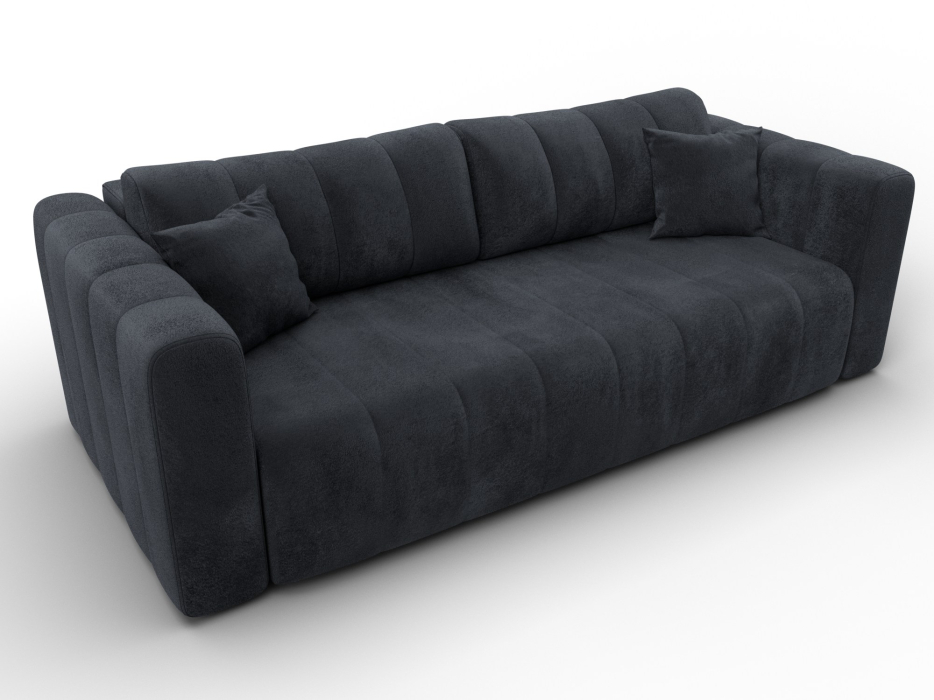 Диваны с ящиком для белья, Диван прямой Лига-062 НПБ, Велюр TOWER