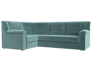 Угловой диван Карелия левый, велюр