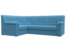 Диваны угловые в гостиную, Диван угловой Карелия левый угол, рогожка Амур